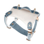 leather dog harness with handle